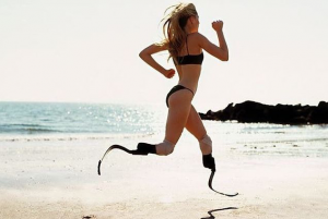 Aimee Mullins bilateral amputee